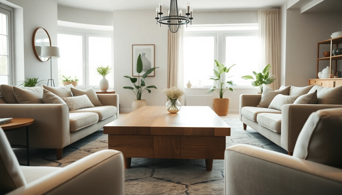 Kinghams elegant living room with modern furnishings and inviting decor.