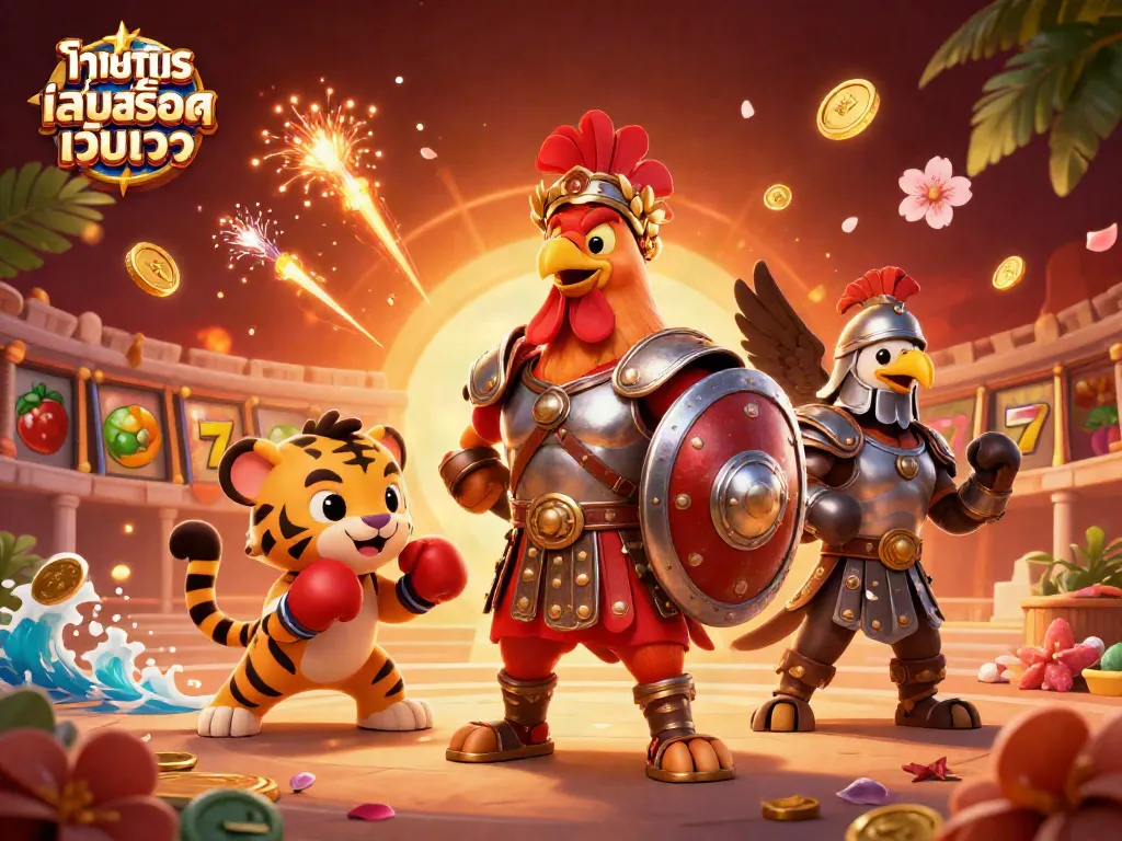 ทดลองเล่นสล็อตเว็บตรง กับเกมเสี่ยงโชคในธีมสุดตื่นเต้น พร้อมเงินรางวัลมากมาย