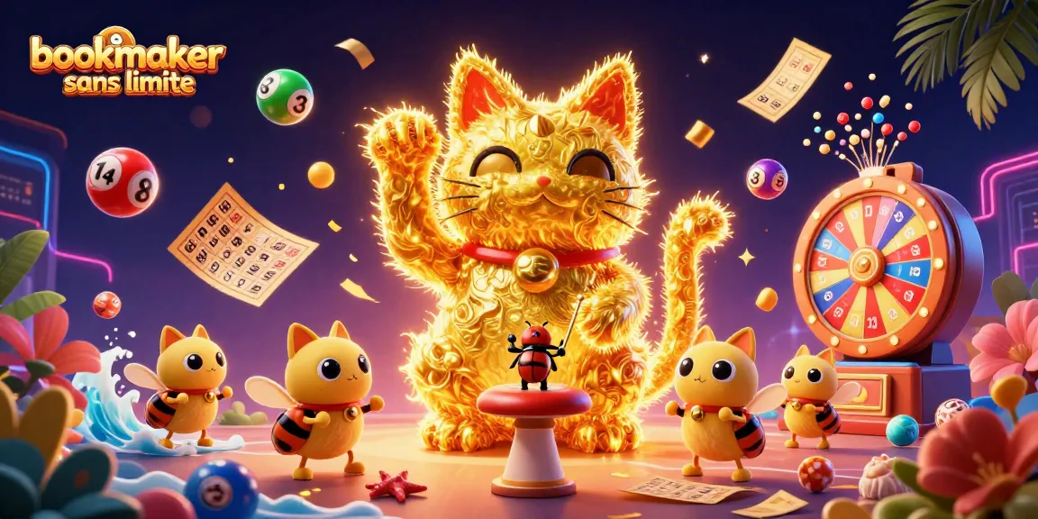 Misez sur le bookmaker sans limite avec des symboles de casino dynamiques et une ambiance festive captivante.