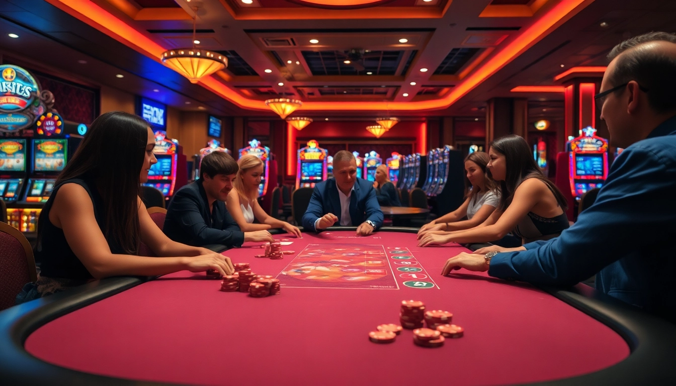 Erlebe den neuen casino bonus ohne einzahlung neu in einem luxuriösen Spielumfeld mit aktiven Spielern.