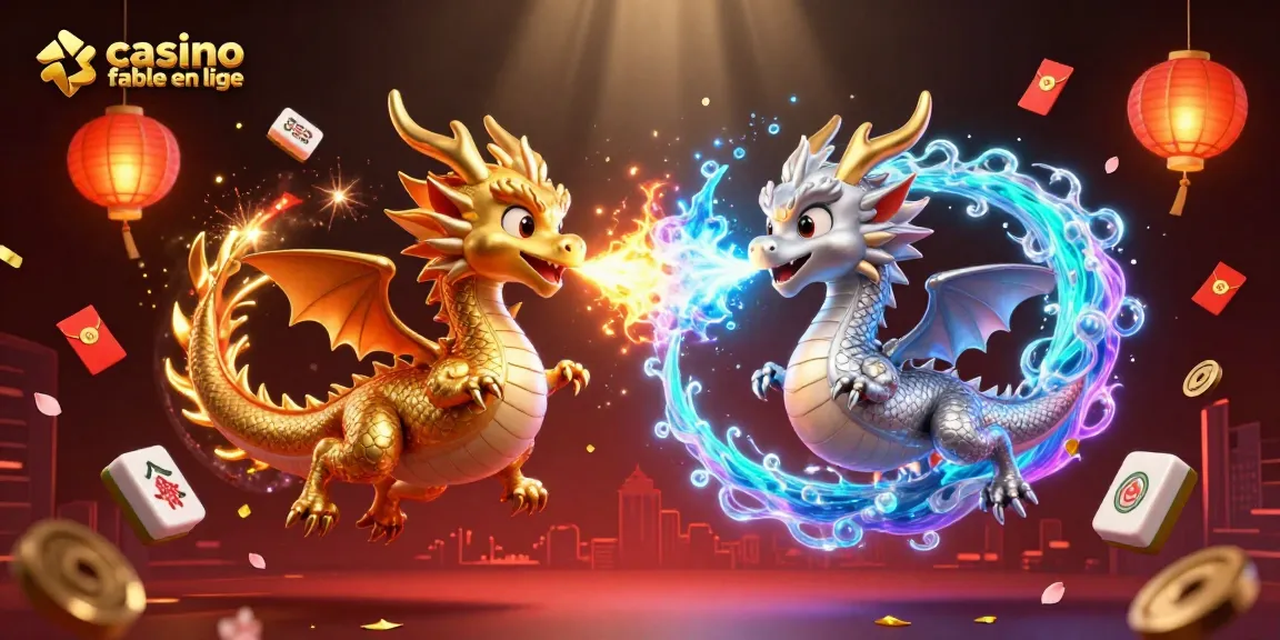Découvrez l'univers captivant du casino fiable en ligne avec des dragons et des éléments de jeu fascinants.