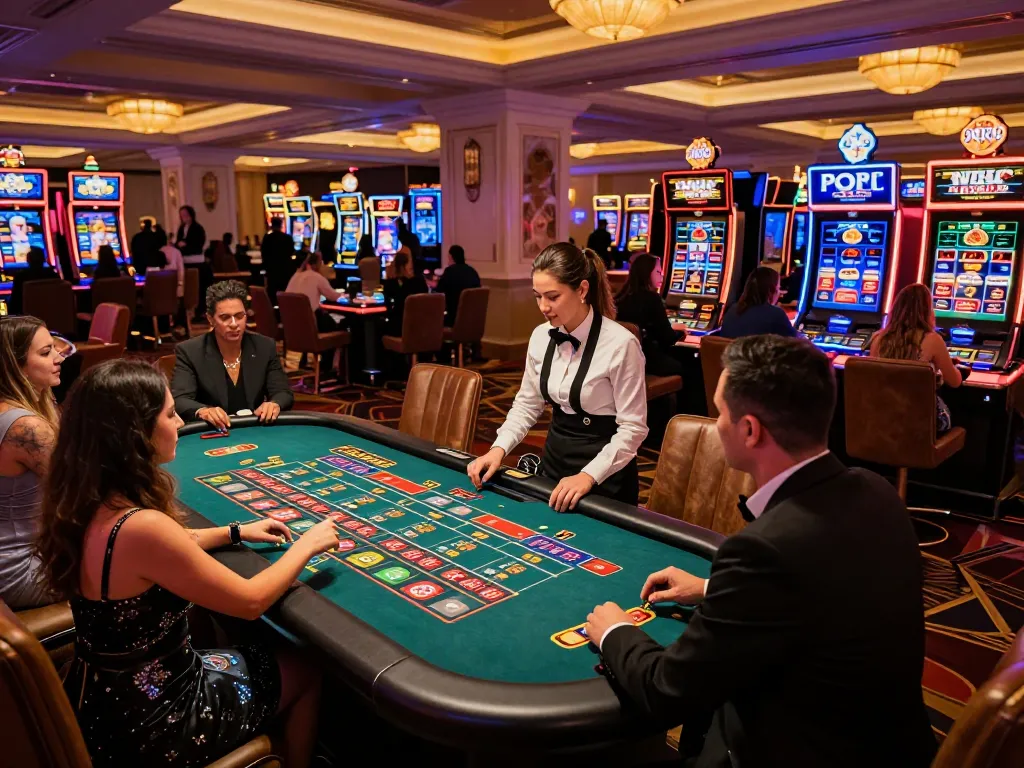 Players enjoying roulette games at 388bet casino, showcasing lively betting action and excitement.