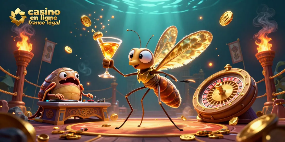 Visualisez le carnaval vibrant du casino en ligne légal en France avec des éléments de jeu précieux.