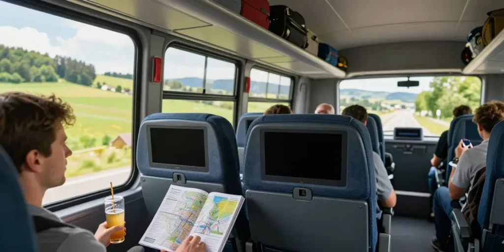 Livrare colete Moldova Europa cu Davo Group, experiență confortabilă în autobuz modern.