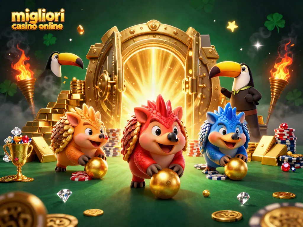 Migliori casino online: pangolini rivali in azione tra chips e tesori, divertimento garantito