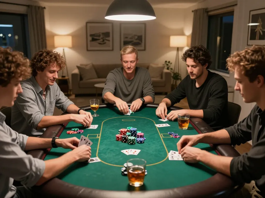 Pemain yang terlibat menikmati daftar poker online dengan taruhan strategis dan suasana yang ramah.