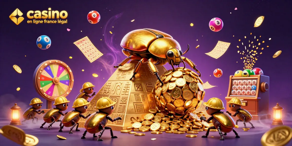 Jouez au casino en ligne légal en France avec des éléments captivants de jeux de loterie et de bingo.
