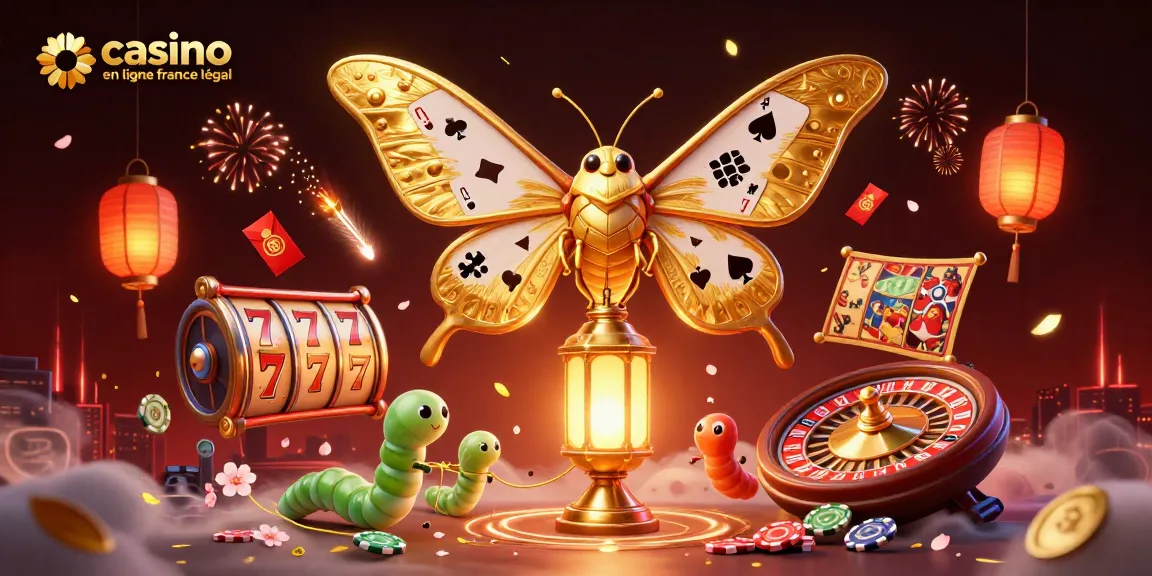 Plongez dans l'excitation des jeux de casino en ligne France légal avec notre illustration vibrante.