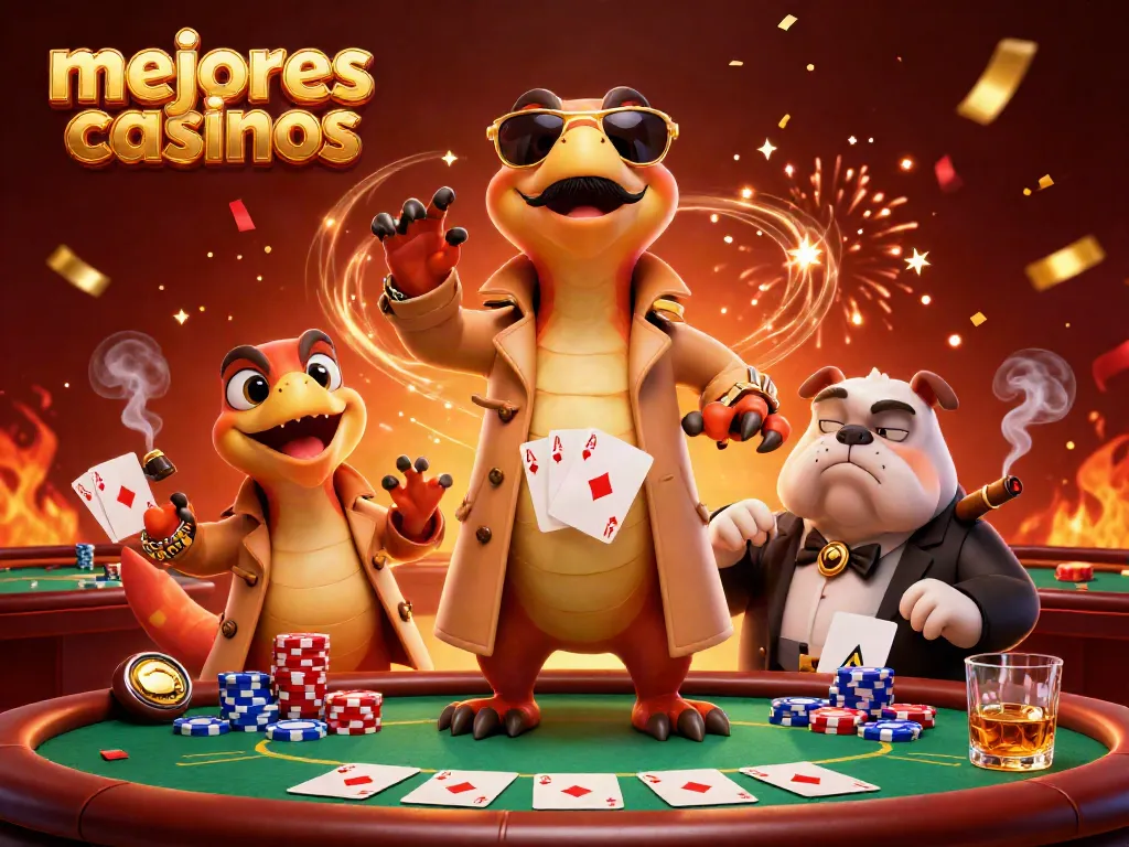 Disfruta de los mejores casinos mientras tres raptores se infiltran en un lounge VIP.