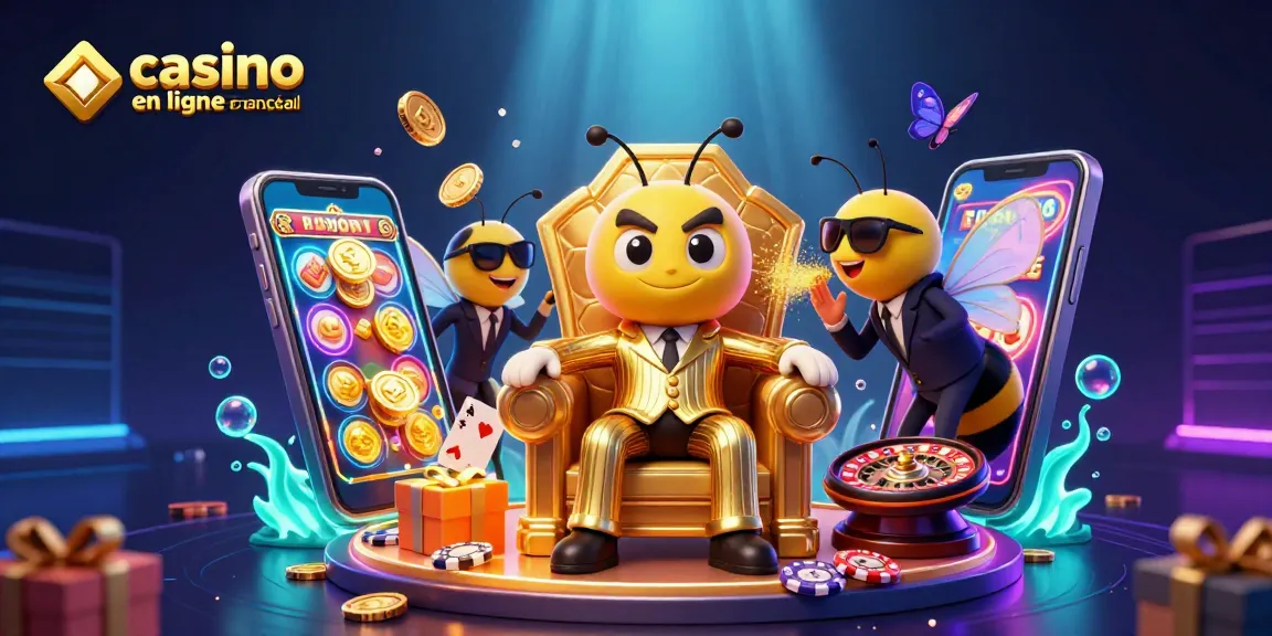 Découvrez le monde vibrant du casino en ligne légal en France avec un boss d'abeille unique en son genre.