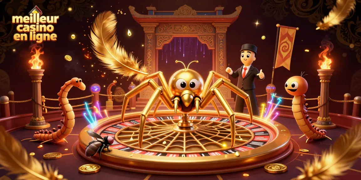 Placer des paris gagnants dans le meilleur casino en ligne avec une illustration captivante de casino.