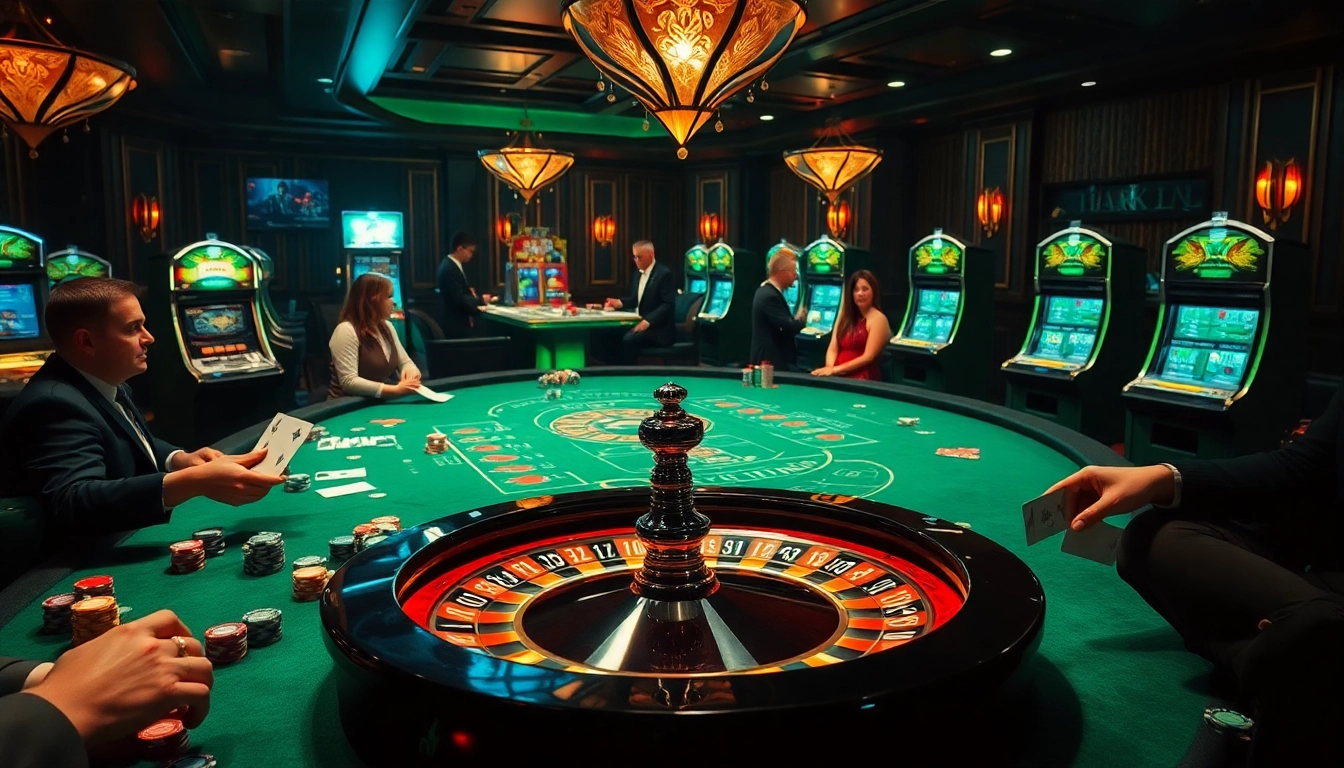 Engaging players at a casino table exploring hidden wiki link for secure bets with digital overlays.