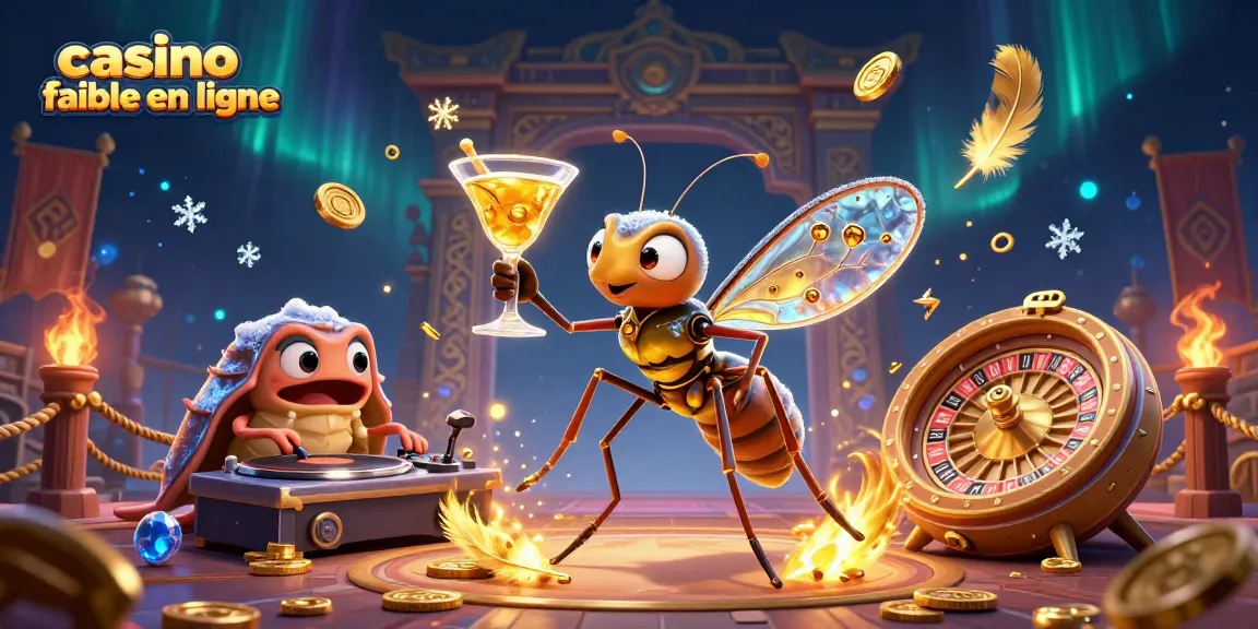 Illustrez votre expérience avec casino fiable en ligne, un drôle de moustique et un DJ trilobite captivant