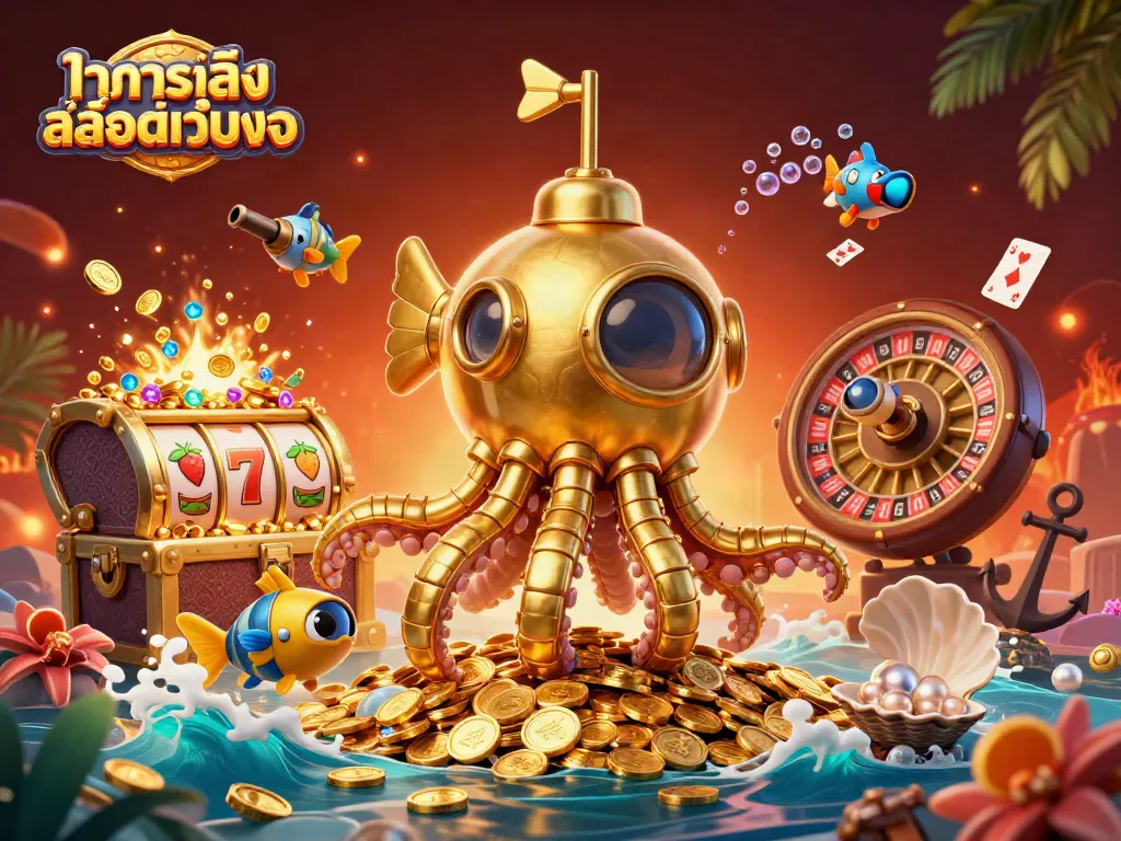 ทดลองเล่นสล็อตเว็บตรง ได้รับประสบการณ์เกมคาสิโนกับสัตว์ประหลาดทองคำในทะเลแห่งเหรียญทอง