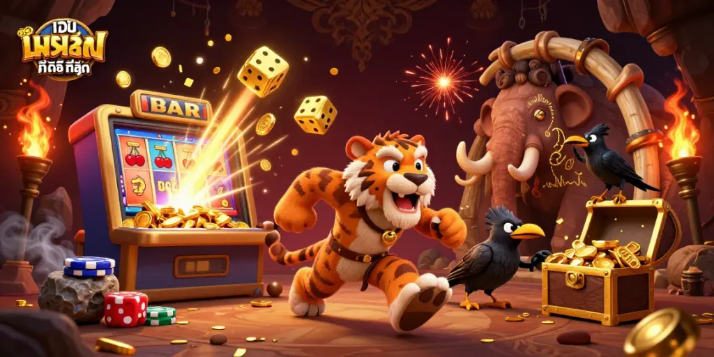 เล่นเกมการ พนัน ออนไลน์ ที่ ดี ที่สุด พร้อมเกมสล็อตและแจ็คพอตในคาสิโน