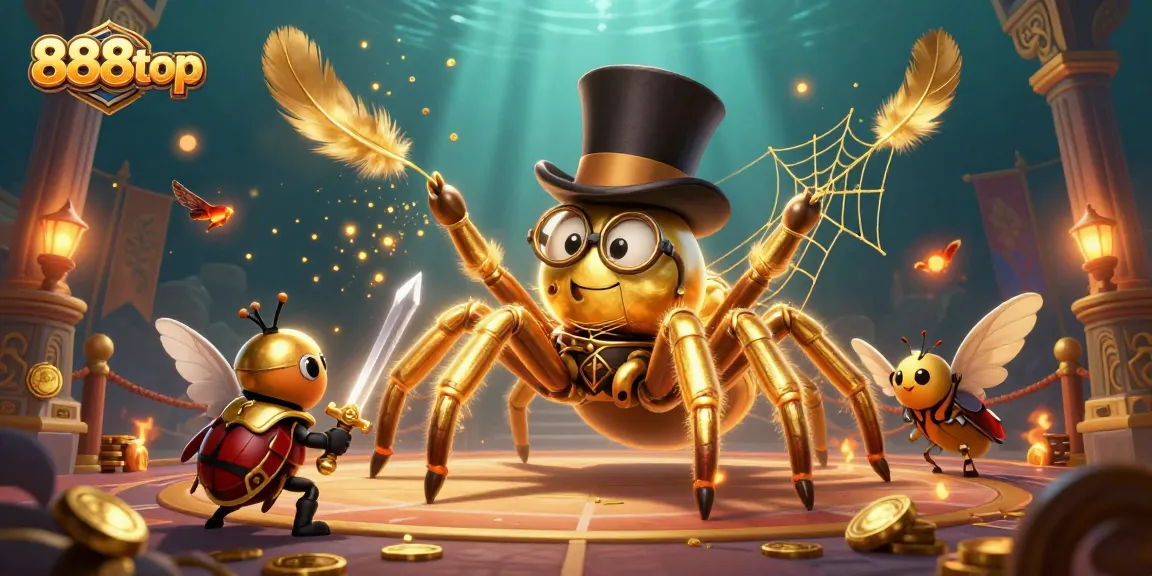 Engage in thrilling action with 888top's sophisticated casino experience featuring a vibrant magical scene.