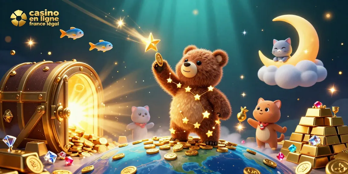 Gagnez avec des jeux de casino en ligne France légal, profitez des trésors scintillants!