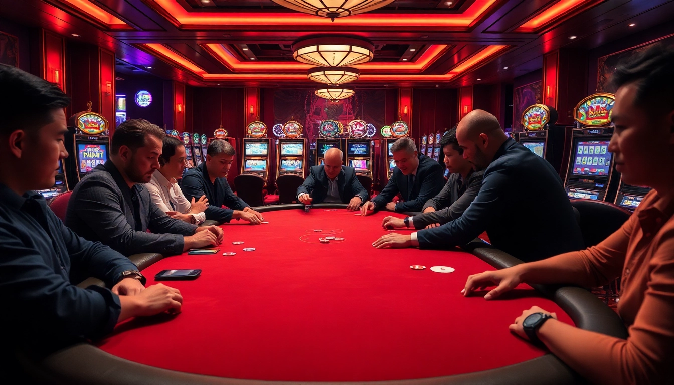 Vivez l'excitation au casino en ligne 2026 avec des joueurs de poker professionnels et des machines à sous vibrantes.