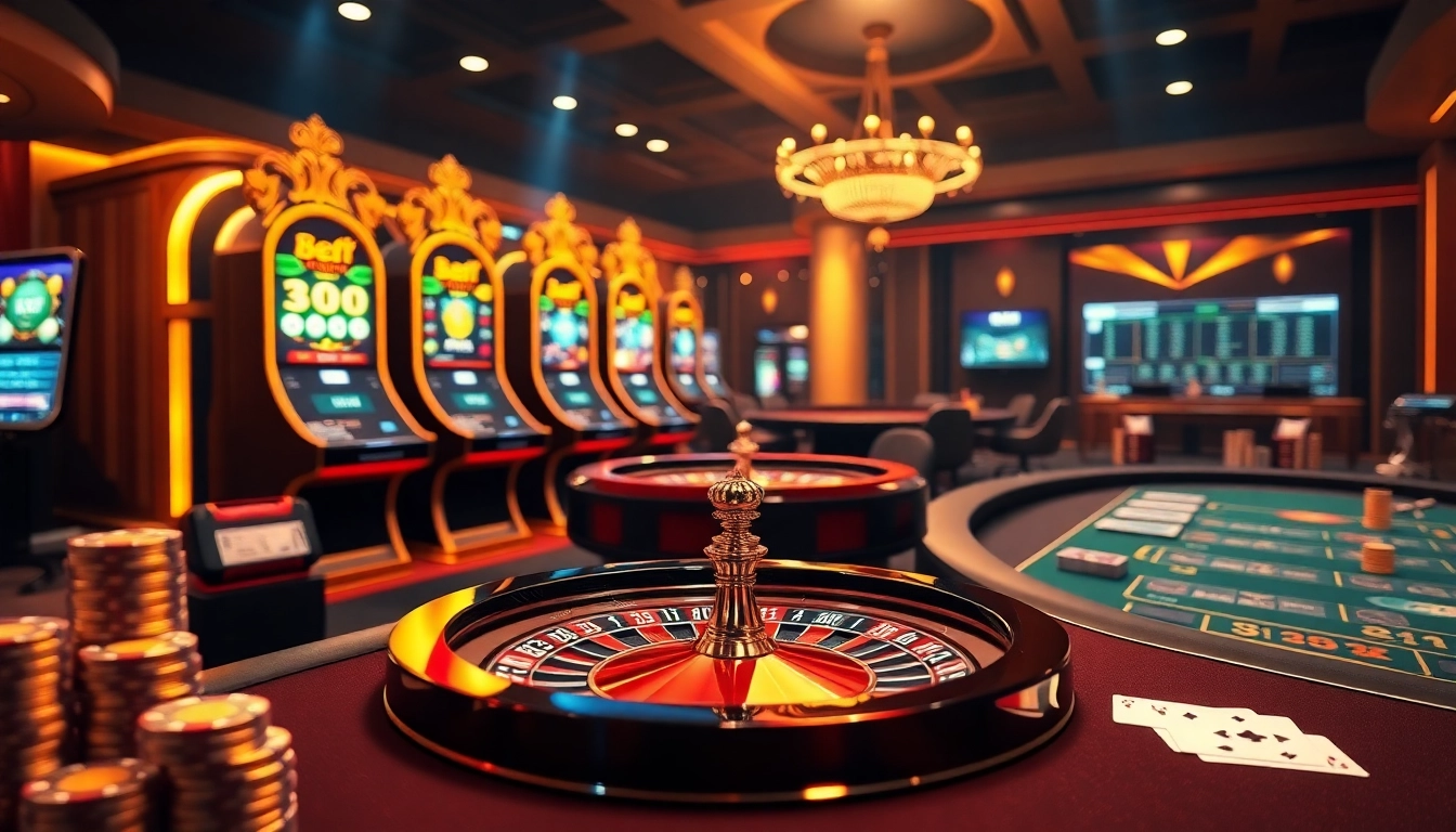 Vivez l'excitation du casino en ligne 2026 avec des machines à sous luxueuses et des tables de poker.