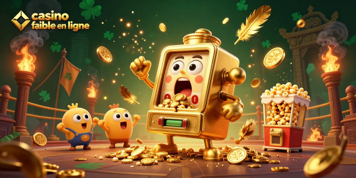 Gagnez avec un casino fiable en ligne grâce à des machines à sous dorées et un jackpot explosif.