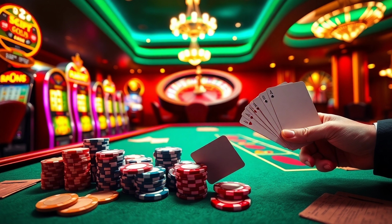 Découvrez l'excitation de meilleure casino en ligne avec des tables de poker vibrantes et des machines à sous lumineuses.