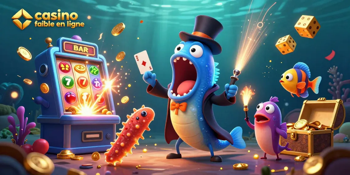 Le casino fiable en ligne offre une expérience magique avec une anguille et un poisson-lanterne.