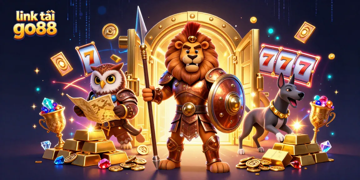 Engage with the exciting link tải go88 scene featuring dynamic gaming elements and heroic characters.