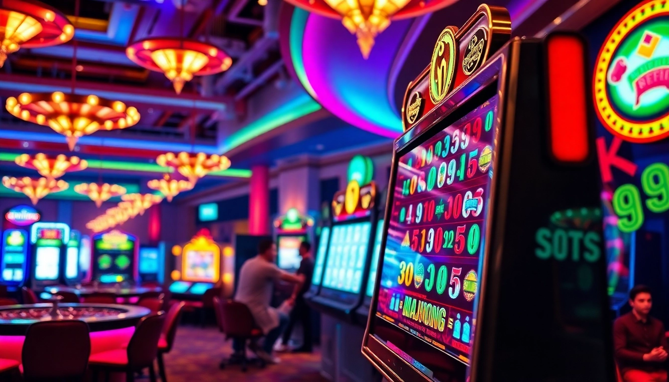 Rasakan sensasi slot demo mahjong di lingkungan kasino yang dinamis dengan permainan yang menarik.