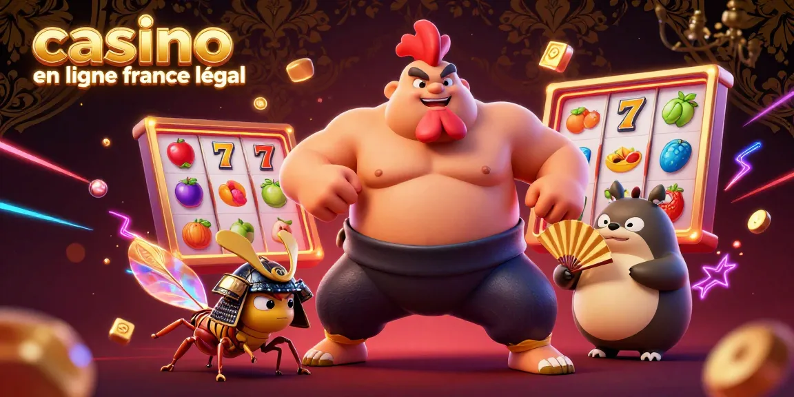 Découvrez le casino en ligne France légal avec une scène dynamique de jeux à gagner.