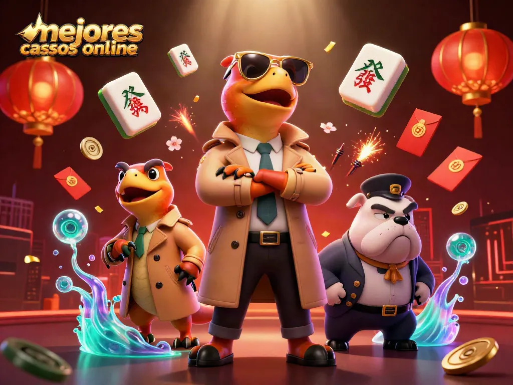 Disfruta los mejores casinos online con raptores y un bouncer en un divertido juego de cartas.