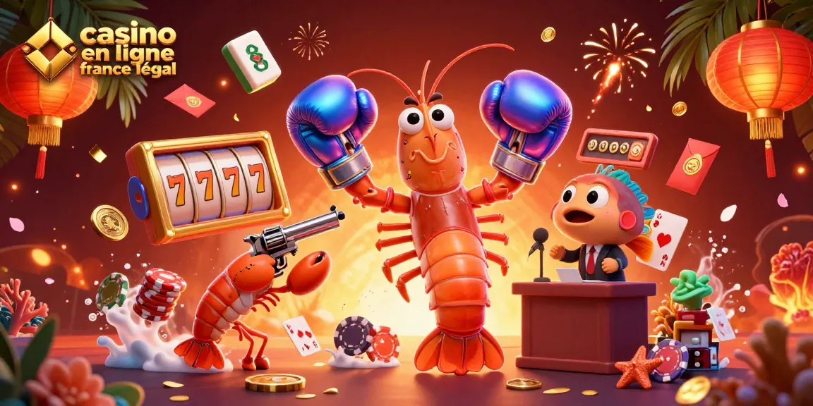 Participer à des jeux dans un casino en ligne légal en France avec un mandarin en gants de boxe wow.