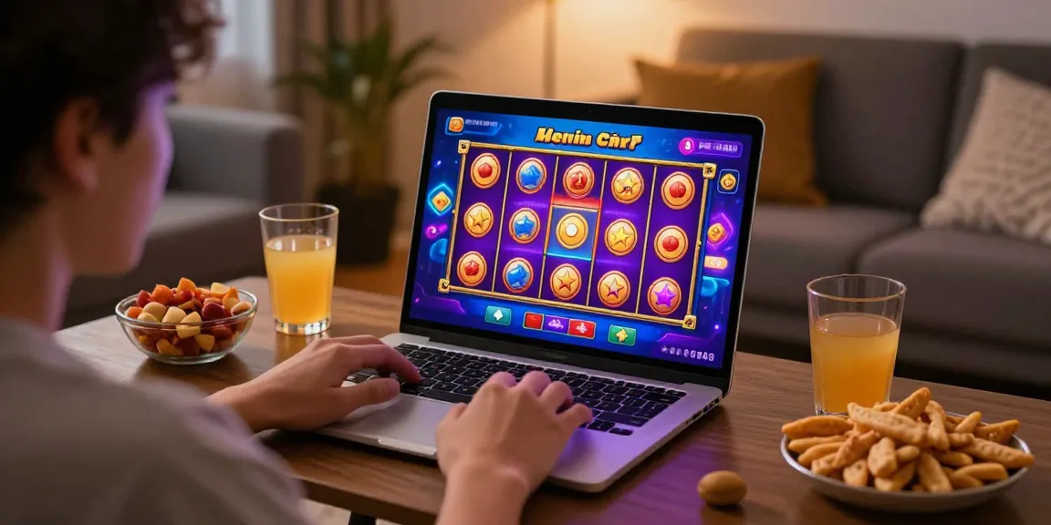 Pengguna cipung138 menikmati permainan slot online di ruang tamu yang nyaman.