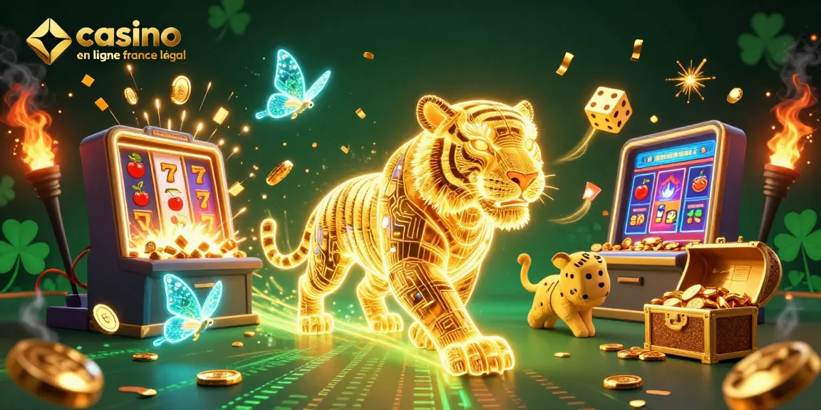 Gagnez avec le casino en ligne légal en France en jouant sur des machines à sous et des jackpots scintillants