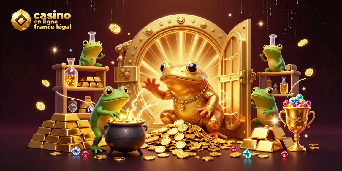 Admirez le paysage captivant d'un casino en ligne France légal avec des personnages féeriques transformant des métaux en pièces d'or.