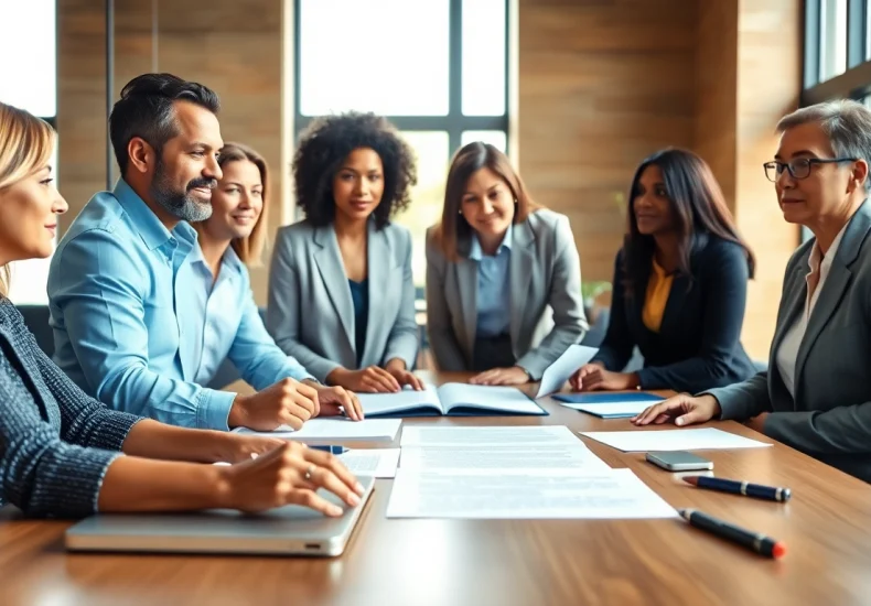 Engaging scene of estate planning San Antonio consultation highlighting collaboration.