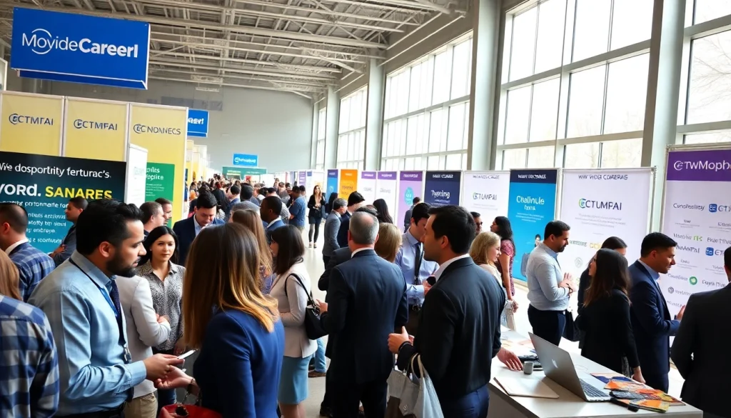 Network with opportunities through a free job post new york setting emphasizing professional engagement.