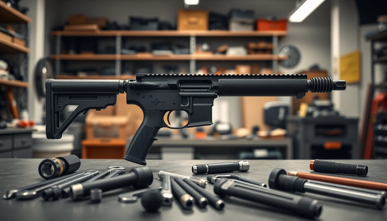 Assembling pf940v2 frame kit in a well-lit workshop, showcasing its details and tools.