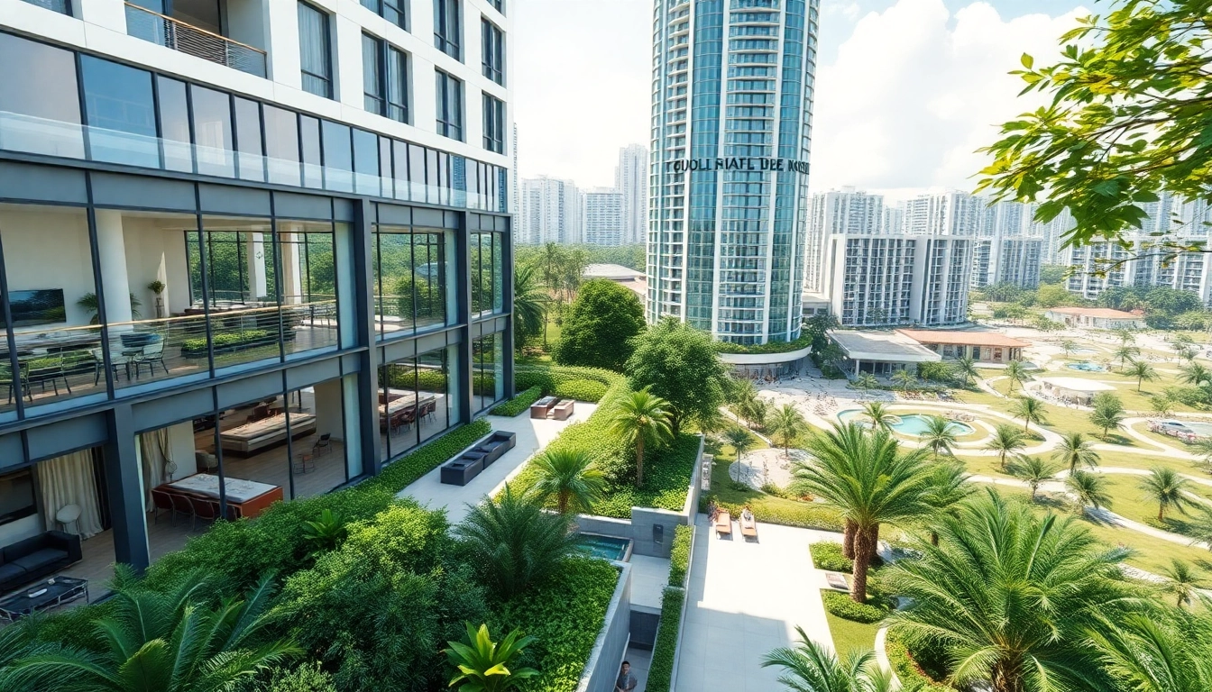 Showcasing the modern design of Tampines EC with lush surroundings and bright atmosphere.