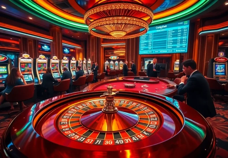 Engaged players enjoying roulette and blackjack at SHBET casino, enhancing their gaming experience.