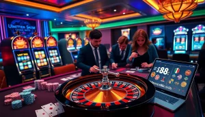 Engage in thrilling gameplay at https://xin88hv.club with vibrant casino tables and exciting slot machines.