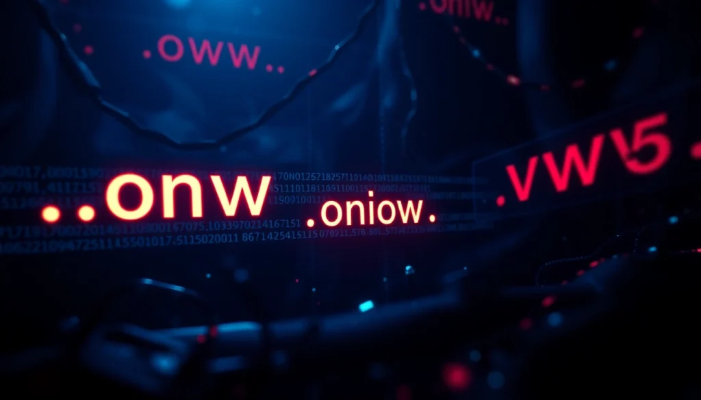 The hidden wiki dark web visual featuring neon .onion links and encrypted digital connections.