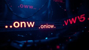 The hidden wiki dark web visual featuring neon .onion links and encrypted digital connections.