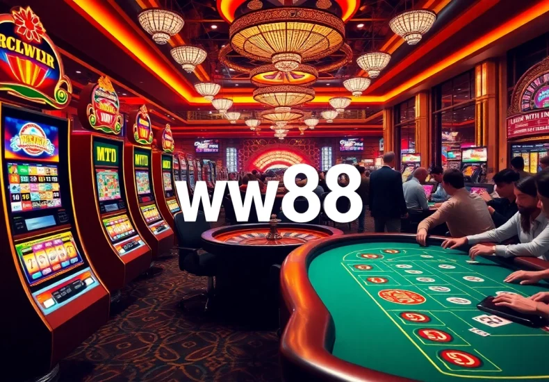 Experience the thrill of gambling at ww88 with vibrant casinos featuring slot machines, poker games, and roulette tables.