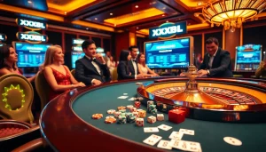 Experience thrilling gameplay at https://xx88.nl/ with vibrant casino visuals and engaging gaming elements.