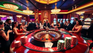 Experience the thrill of high-stakes gaming at good88k.blog featuring a vibrant roulette table.