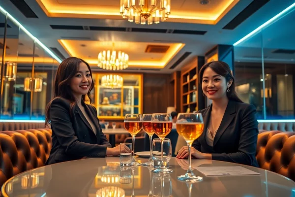 Experience the charm of 인계동셔츠룸 featuring elegant interiors and professional female managers.