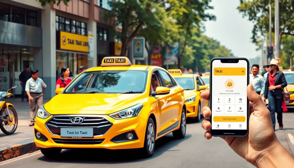 Gurgaon Taxi Service with a clean vehicle and friendly driver, showcasing urban transportation.