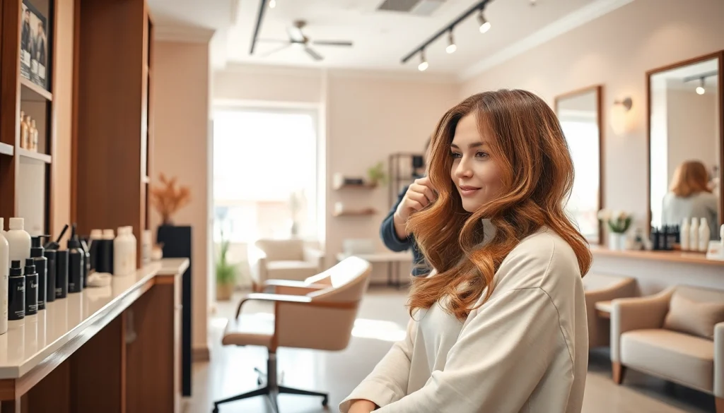 Experience premium hair perm services in San Diego at Omnia Salon.