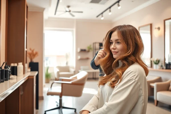 Experience premium hair perm services in San Diego at Omnia Salon.